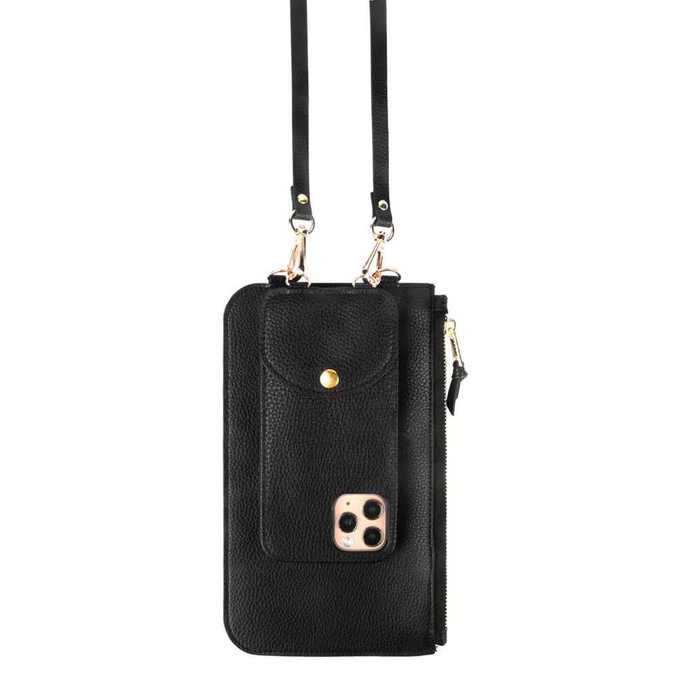 Pebbled Leather iPhone Case + Slim Pouch